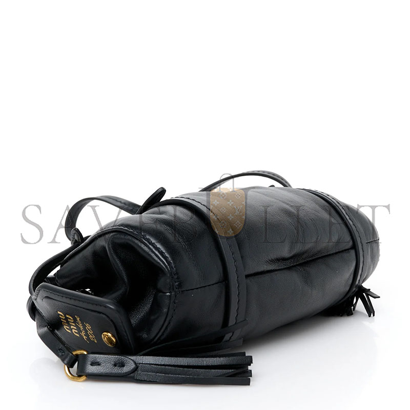 MIU MIU NAPPA MINI JOIE SHOULDER BAG 5BP089 (22*15*7cm)